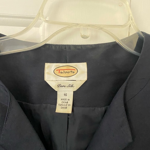 Talbots Silk Light weight Jacket - Picture 2 of 5